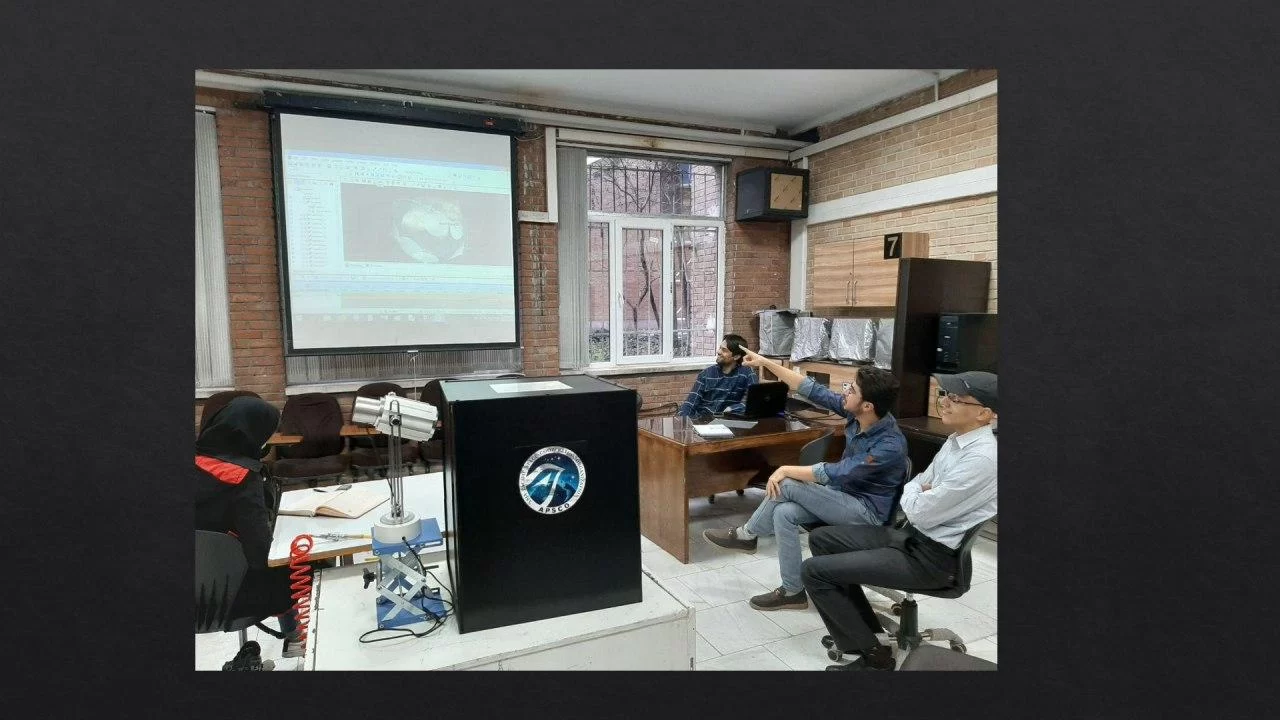 The Toosi Constellation Team presentation at the closing ceremony of the Satellite Constellation Design Challenge event