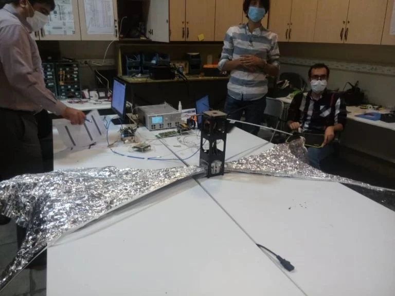 The SRL student team passed all the Nasir-1 CubeSat test engineering models
