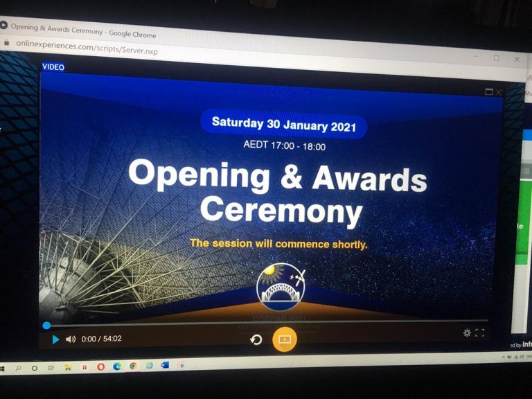 COSPAR 2021, 43d COSPAR scientific Assembly is opening now!!