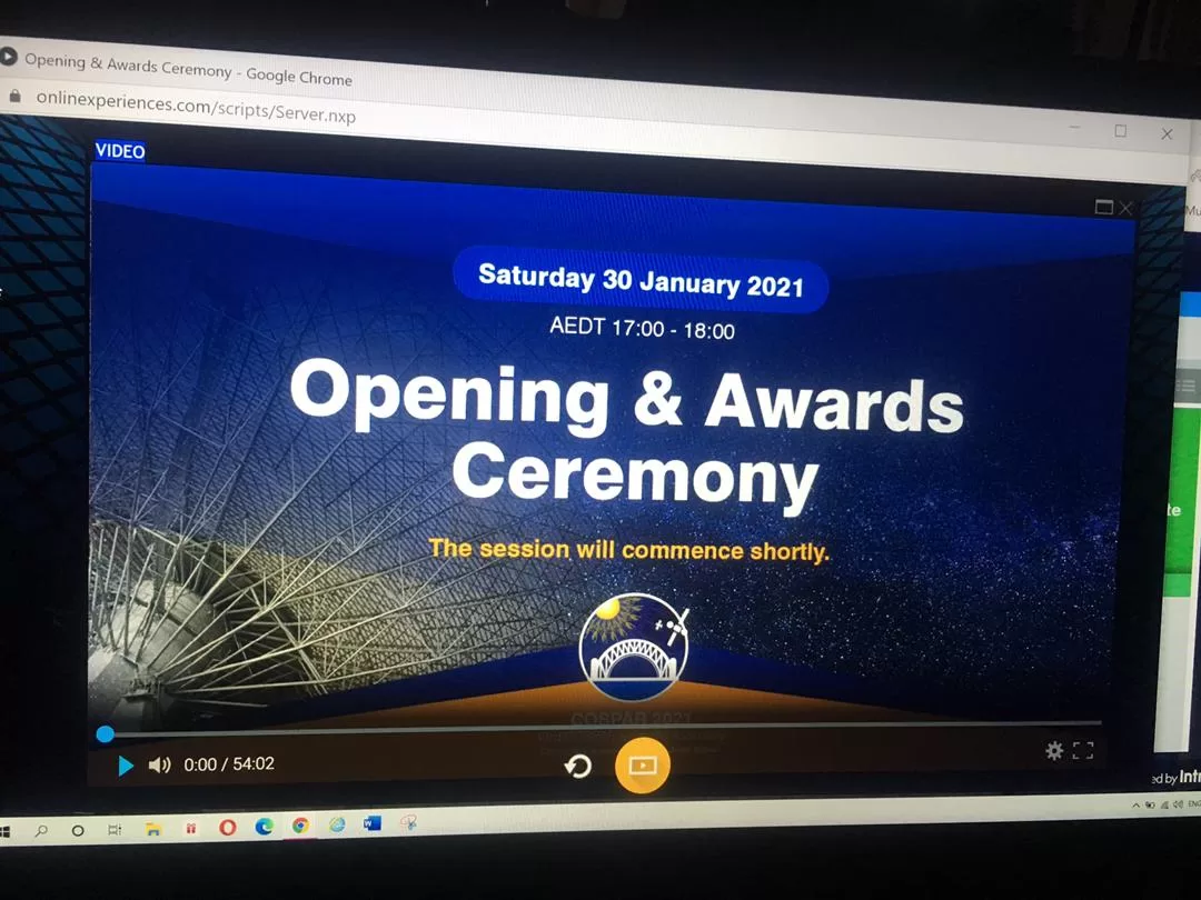 COSPAR 2021, 43d COSPAR scientific Assembly is opening now!!