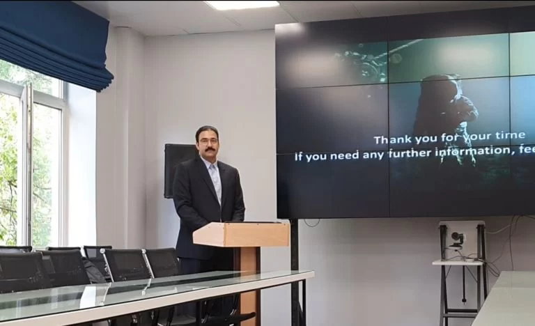 A Thesis Defense Session for MSc/Mehran Pishahang in RUDN University (Russia)