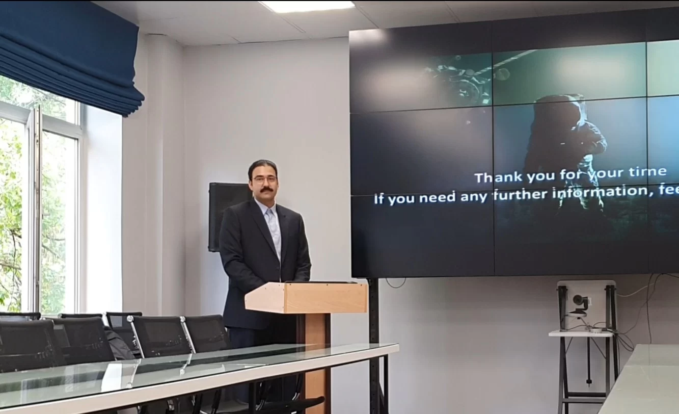 A Thesis Defense Session for MSc/Mehran Pishahang in RUDN University (Russia)