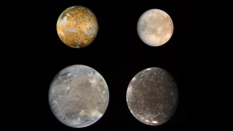 Jupiter’s moons and subsequent intellectual evolution of human civilization